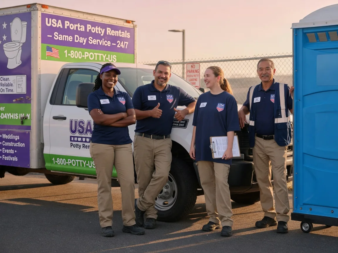 Porta Potty Rental company in Crystal Beach, FL